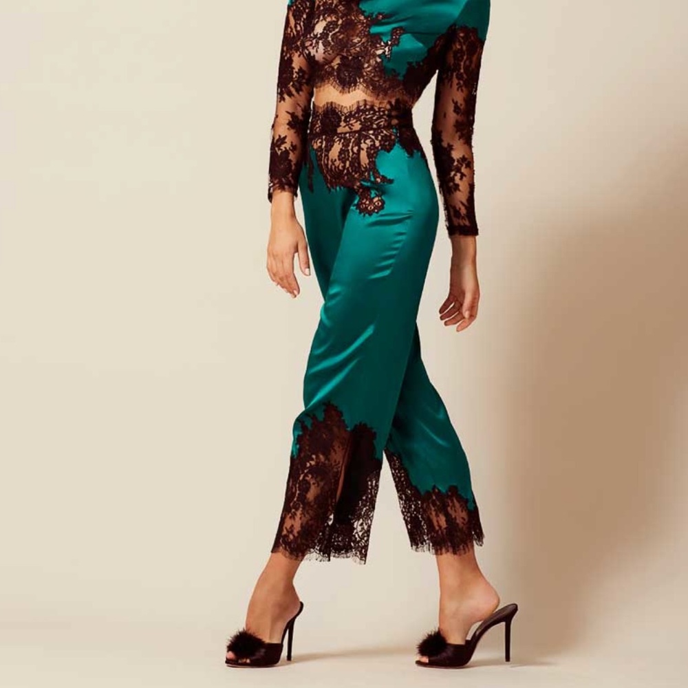 NWT Agent Provocateur SOIRÉE | Nayeli silk pants 4 - Picture 2 of 8
